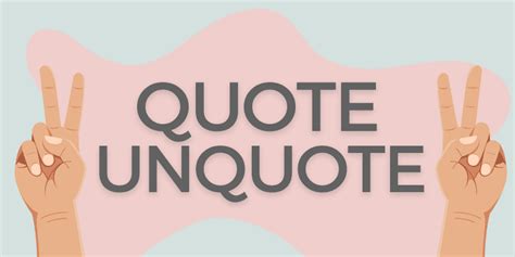 Emoji For Quote Unquote
