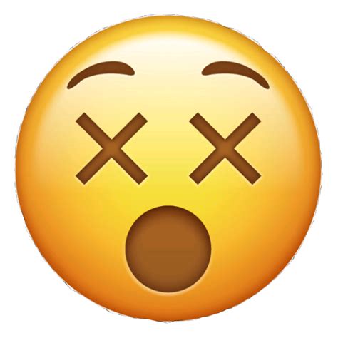 Emoji With X Eyes