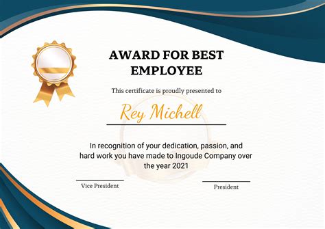 Employees Of The Year Award