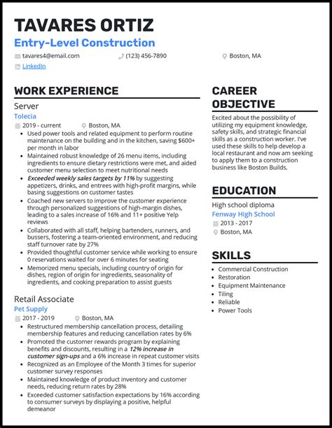 Entry Level Construction Positions