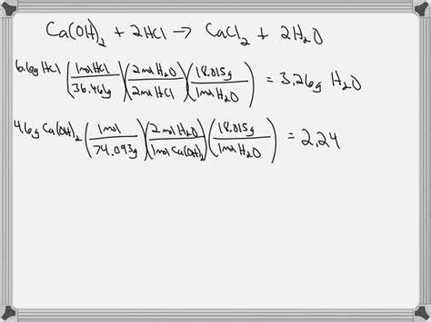 Equation For Ca From Conversion X