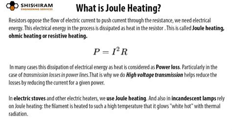 Equation For Joule Heating
