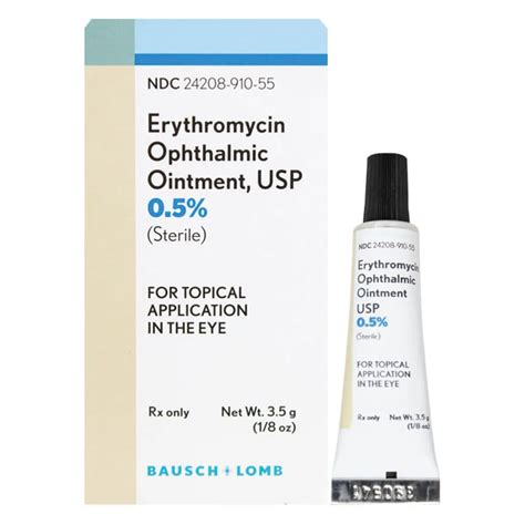 Erythromycin Eye Ointment