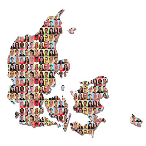 Ethnic Map Of Denmark