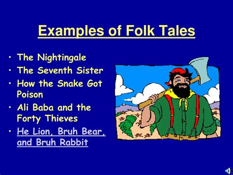 Examples Of Folk Tales