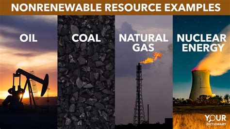 Examples Of Non Renewable Resources