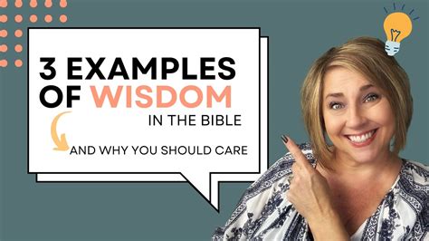 Examples Of Wisdom In The Bible
