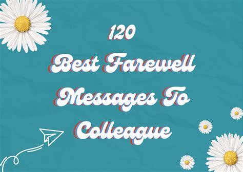 Farewell Message To Colleague