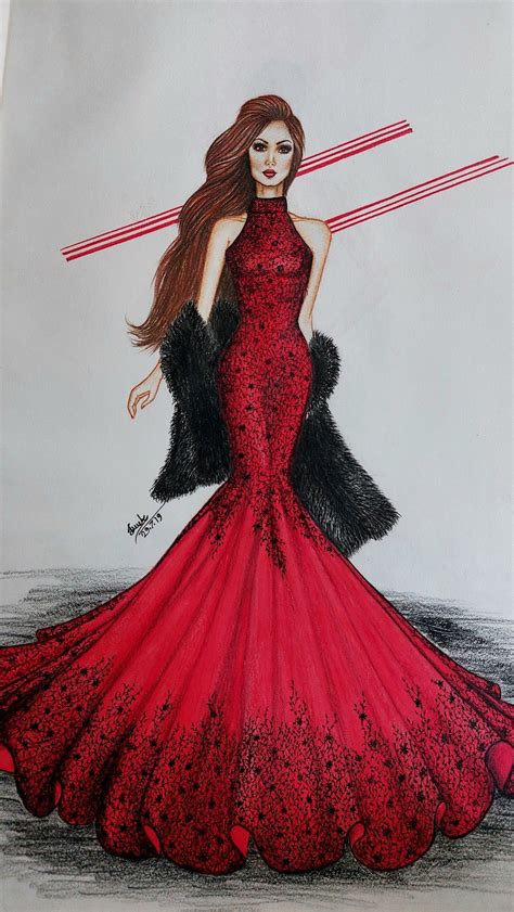 Fashion Illustration Dresses