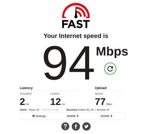 Fast Internet Speed