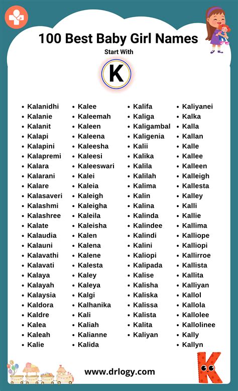 Female Names That Start With K