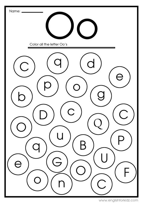 Find The Letter O In He Story