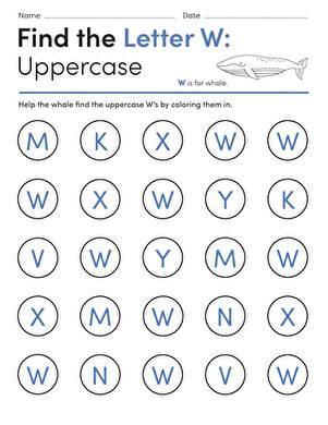 Find The W In Ms