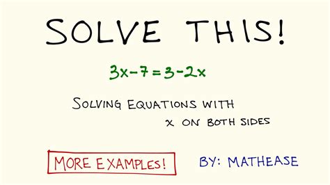 Find X Problems