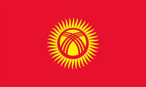 Flag Of Kyrgyzstan