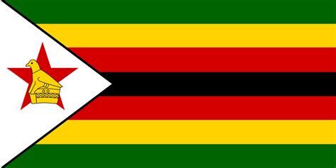 Flag Of Zimbabwe Colours