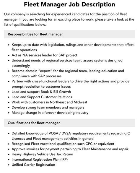 Fleet Officer Jobs