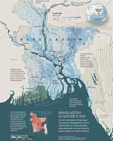 Flood Zone Map Of Bangladesh