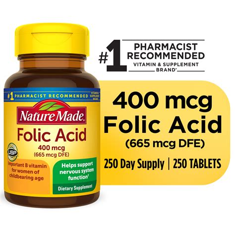 Folic Acid 400 Mcg