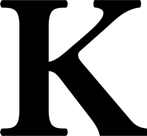 Font For K