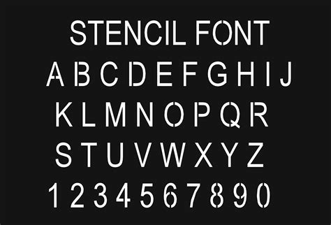 Font For Laser Cutting