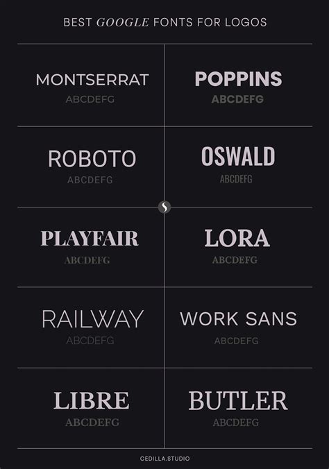 Font For Logo