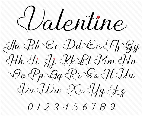 Font For Love