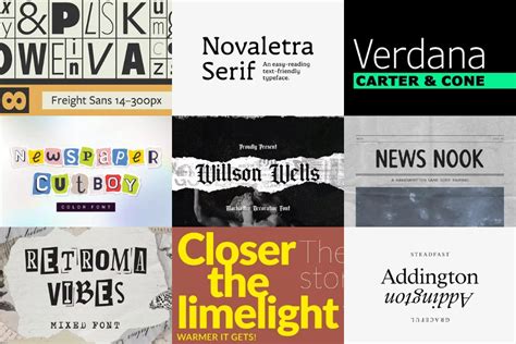 Font For News Headlines