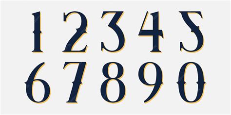 Font For Number