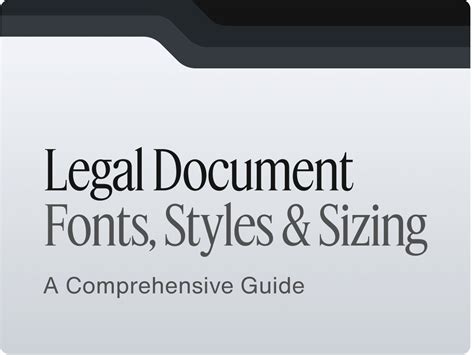 Font For Official Documents