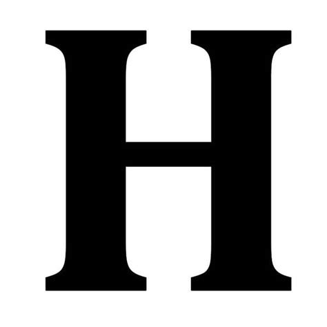 Fonts For Letter H