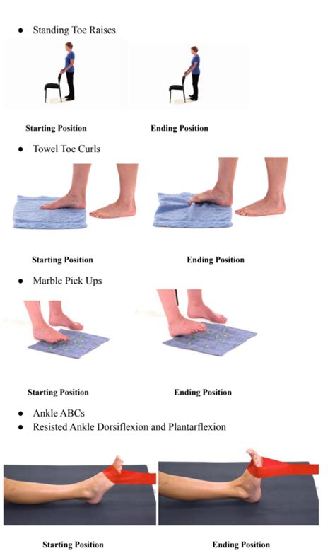 Foot Drop Exercises