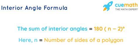 Formula For Interior Angles Of A Polygon