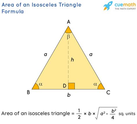 Formula For Isosceles Triangle