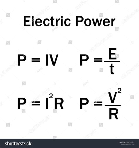 Formula For Power In Physics