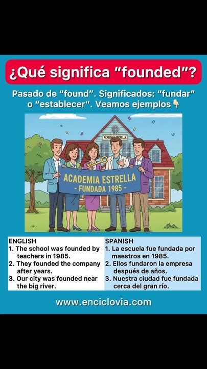 Founded En Ingles