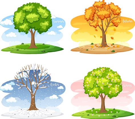 Four Seasons Clip Art