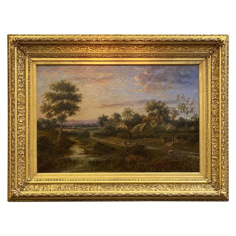Framed Oil Painting