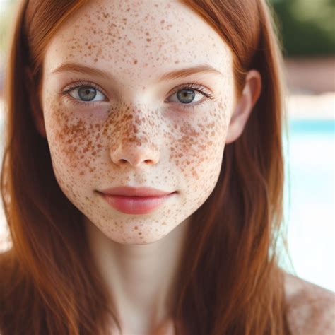 Freckles That Are Red