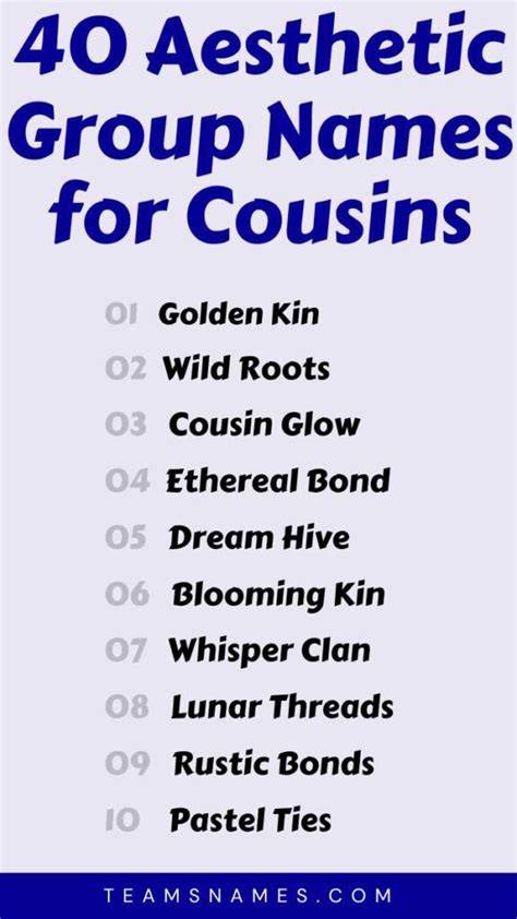 Funny Names For Cousins Group Indian