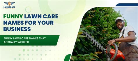 Funny Names For Lawn Care Business