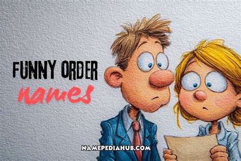 Funny Names For Order
