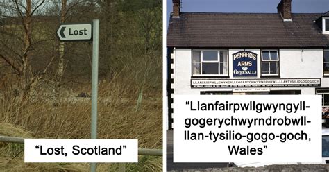 Funny Real Names Of Places
