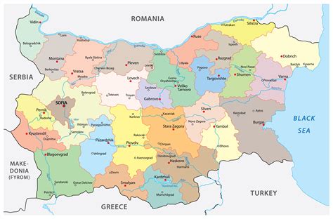 Give Me A Map Of Bulgaria