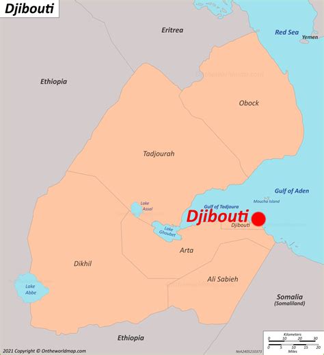 Google Map Of Djibouti