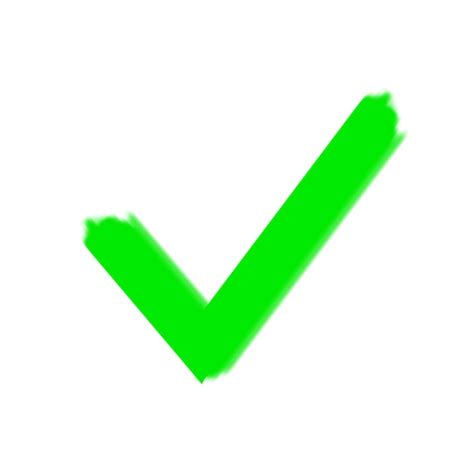 Green V Symbol