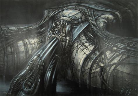 H.r. Giger Art Paintings