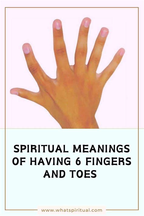 Having Fingers Or Toes