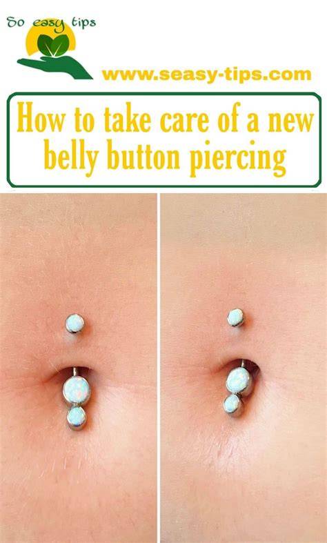 Healing A Belly Button Piercing