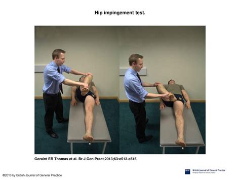 Hip Impingement Test
